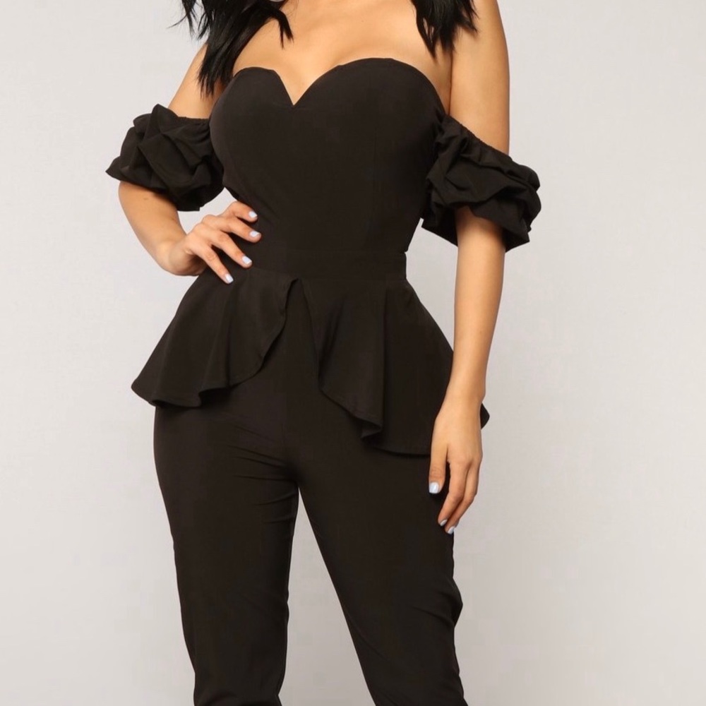 Black jumpsuit